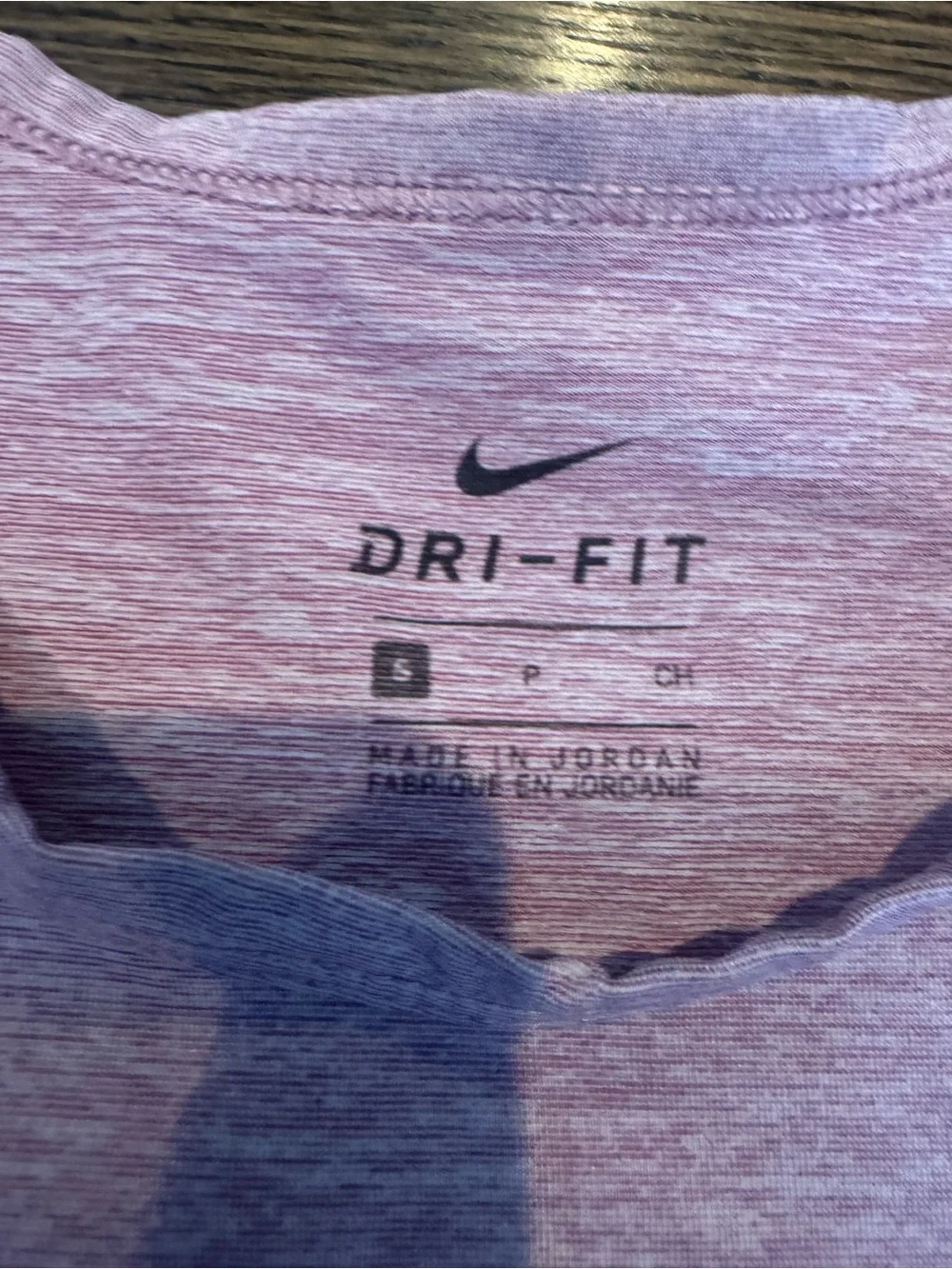 Nike Girls' Lavender Heather Athletic Tank Top
